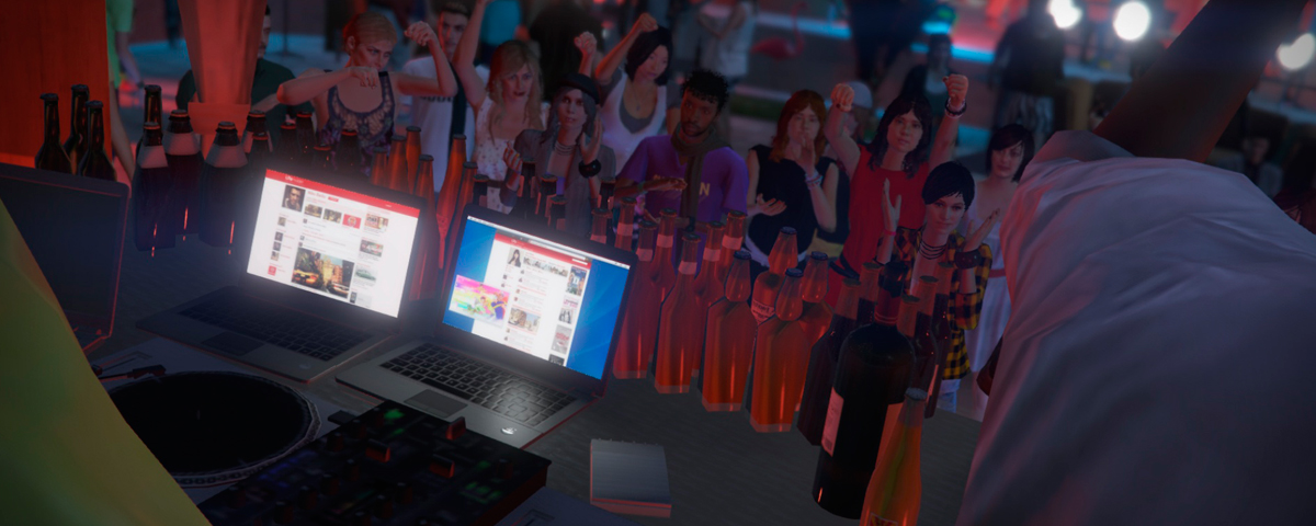 Grandes artistas da E-music mundial tocam no jogo GTA