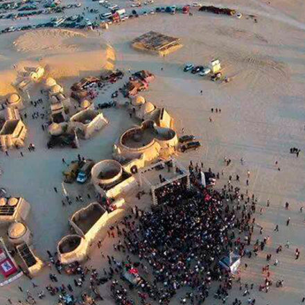 Conheça a rave de 30 horas no deserto usado em filmagens de Star Wars