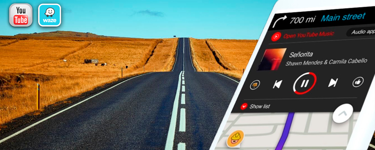 YouTube Music anuncia integração com Waze