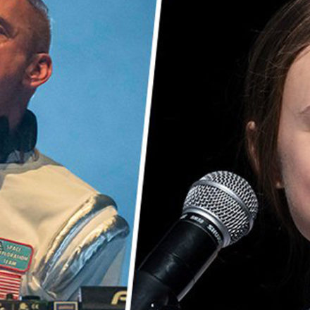 Fatboy Slim toca mashup de Right Here, Right Now com o discurso de Greta Thunberg