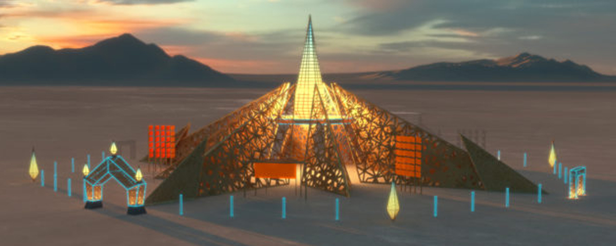 Burning Man revela como será o templo da edição em 2020