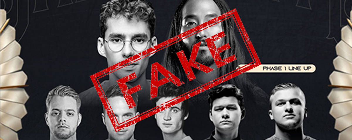 Confirmada a fraude do festival de EDM em Goiás