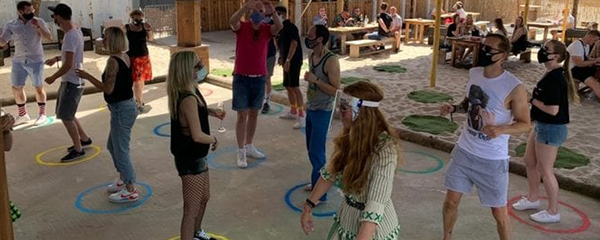 Festas com distanciamento social já são uma realidade no mundo