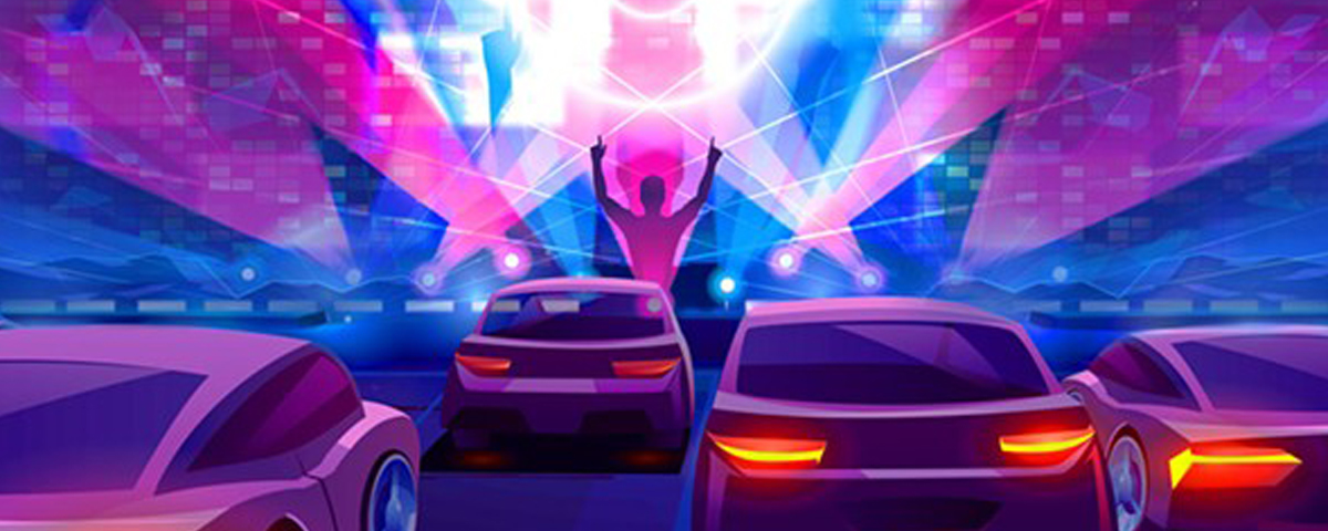 Conheça os primeiros eventos de Música Eletrônica Drive-in no Brasil