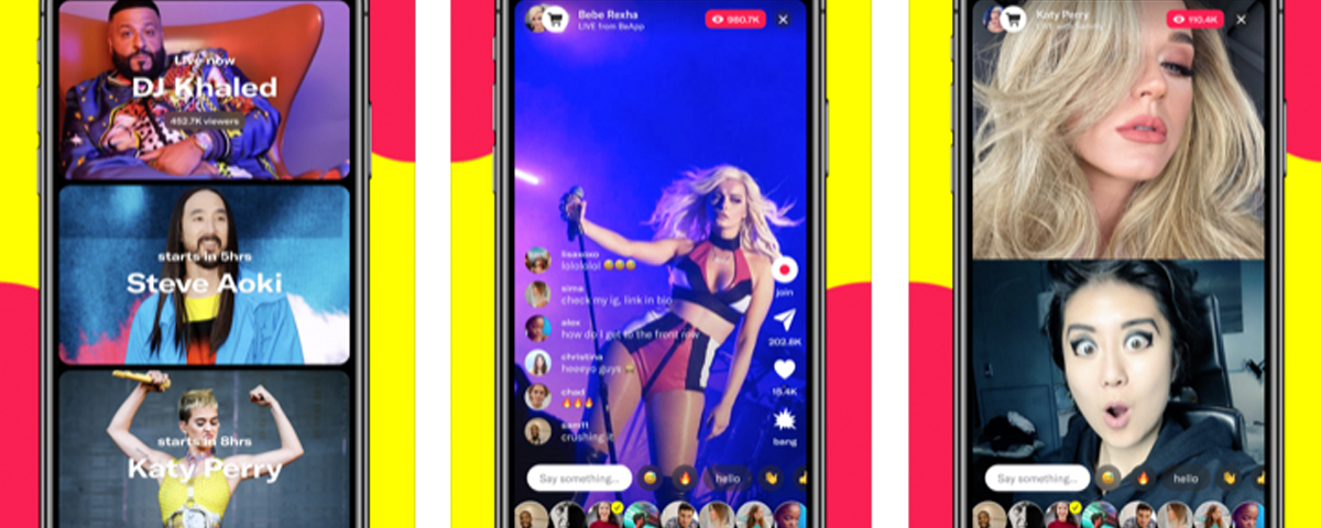 BeApp: O aplicativo que chegou há um mês no Brasil e promete revolucionar as lives