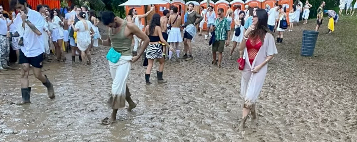 ‘Fyre Festival Brasil’: bastidores de um Réveillon lamacento em Paraty