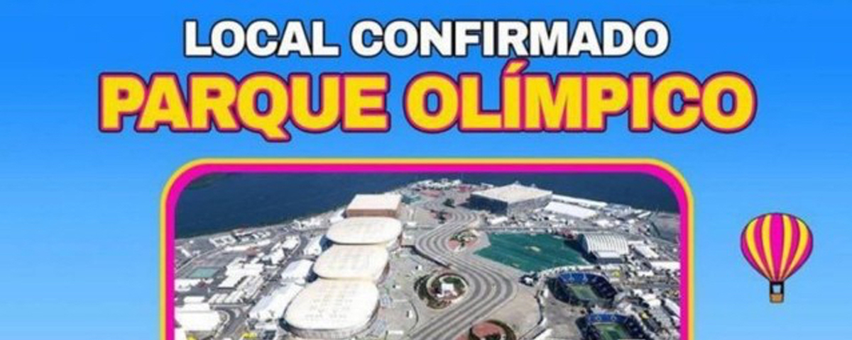 Apesar de vendas de ingressos, prefeitura diz que festivais de música no Parque Olímpico não possuem autorização