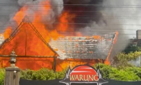 Warung Beach Club: Incêndio destrói boate no litoral de SC; veja vídeo
