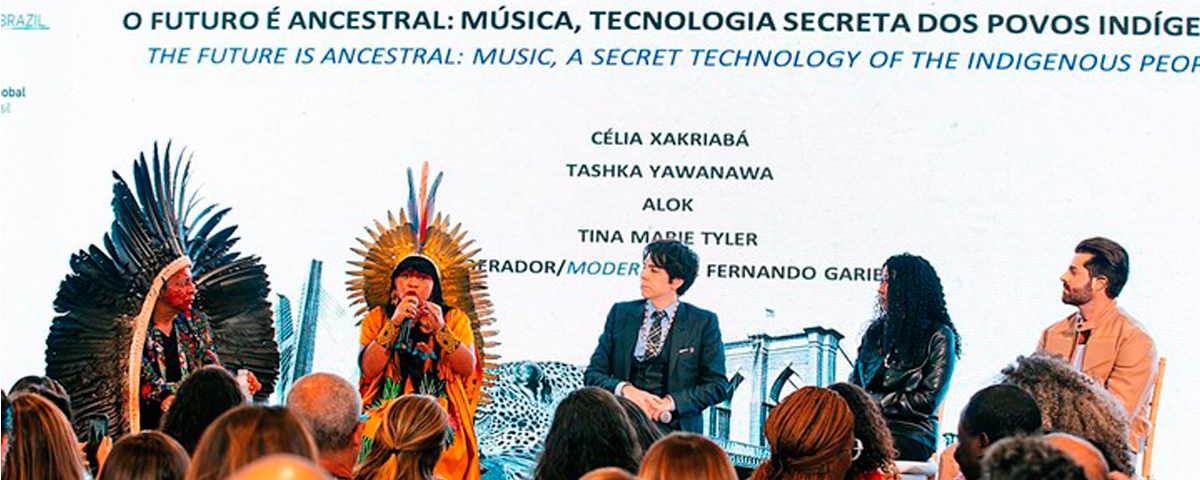 Alok discursa na ONU sobre causas indígenas e drones sobrevoam céu de Nova York em prol da sustentabilidade