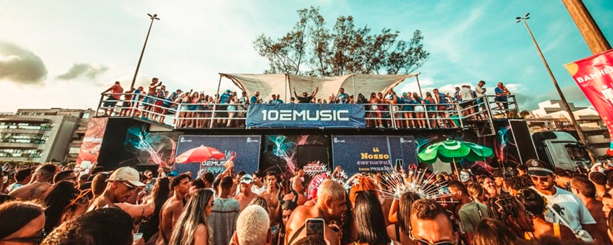 Bloco 10 e Music espera reunir 30 mil foliões neste ano no carnaval do Rio de Janeiro