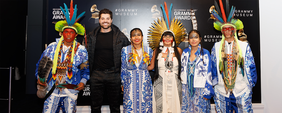 Alok e indígenas brasileiros realizam premiére do álbum ‘O Futuro é Ancestral’ no Grammy Museum